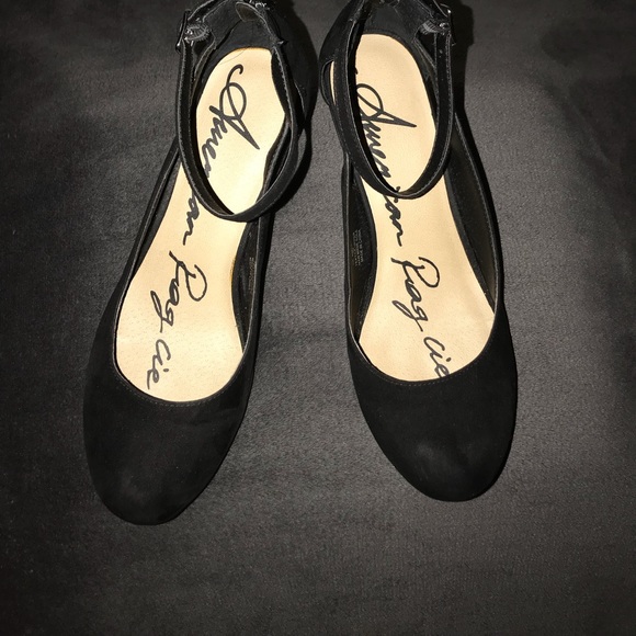 american rag miley chop out wedges